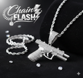 Iced out Pistole Chain